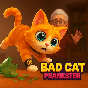 Bad Cat Prankster Icon