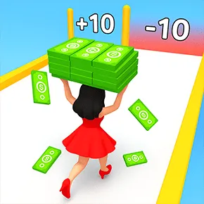 Collect All the Money and Get Rich: Runner Icon