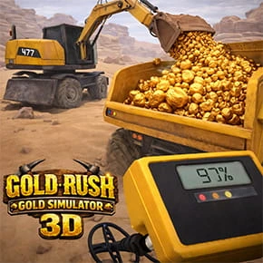 Gold Rush: Gold Simulator 3D Icon