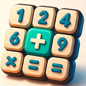 Math Crossword Puzzle - Genius Edition Icon