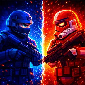 Red and Blue leader 2 Icon