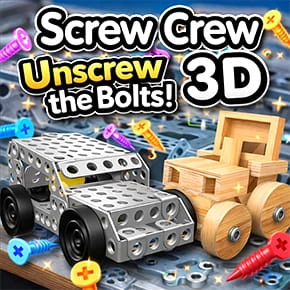 Screw Crew 3D: Unscrew the Bolts! Icon